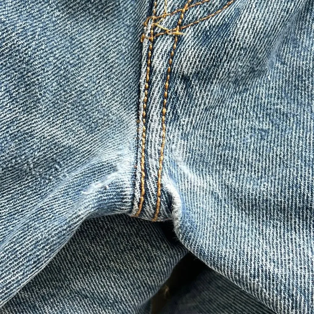 Levi’s 501 button fly blue denim jeans men 35/30 Mexico 2016